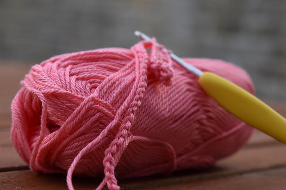 Hilos lanas o estambres para tejer con Ganchillo Crochet y hacer